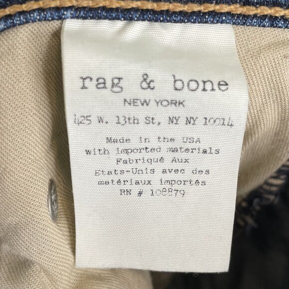 Rag & Bone Capri Distressed Jeans in Hampton, 25 - Picture 11 of 11